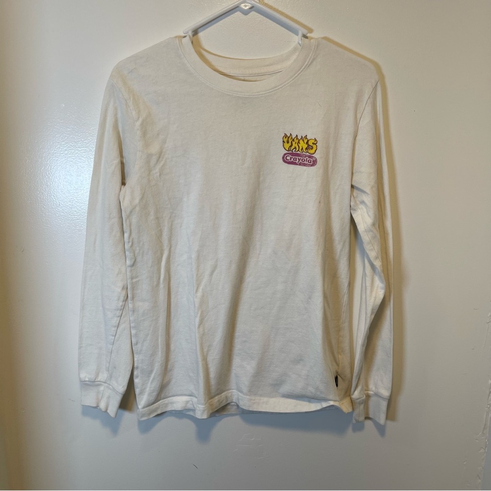 Vans Crayola long sleeve shirt women's size small